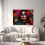 Día de los Muertos Modernes Wandbild & Poster mit Rosen