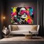 Neon Vision – Modernes Wandbild als Gallery Leinwand