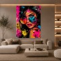 Stay Wild Portrait – Modernes Wandbild als Gallery Leinwand