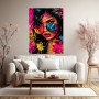 Stay Wild Portrait – Modernes Wandbild als Gallery Leinwand