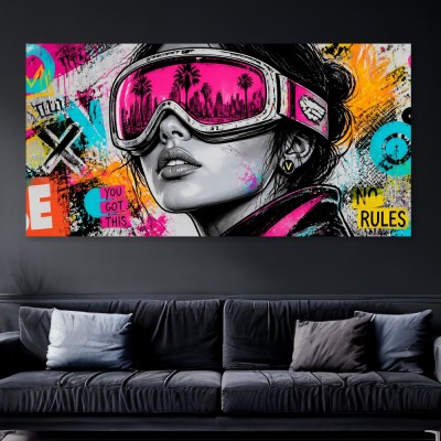 Urban Vision – Modernes Wandbild als Gallery Leinwand
