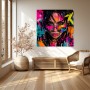 Neon Diva – Modernes Wandbild als Poster