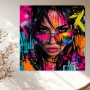 Neon Diva – Modernes Wandbild als Poster
