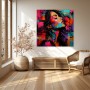 Modernes Wandbild „Colorful Muse“ als Acrylglasbild