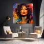 Expressives Porträt als Modernes Wandbild und Leinwandbild