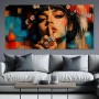 Silent Bloom Modernes Wandbild als Acrylbild