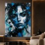 Modernes Wandbild Blue Gaze als Acrylbild