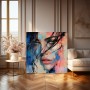 Fesselnder Blick – Modernes Wandbild als Gallery Leinwand