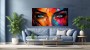 Farbintensives Augen-Porträt als Acrylbild und Wandbild