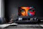 Farbintensives Augen-Porträt als Acrylbild und Wandbild