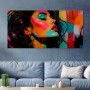 Neon Diva Pop Art Wandbild als Poster