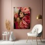 Blüten der Eleganz – Luxus Wandbild als Gallery Leinwand