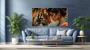 Innige Stärke – Wandbild als Acrylbild mit Tiger und Frau