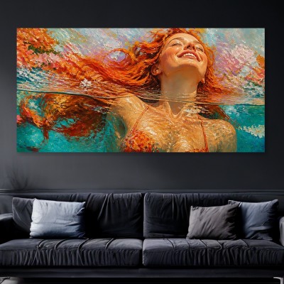 Sommerglanz am Wasser – Leinwand & Acrylbild
