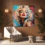 Glamour-Porträt in Farbe als Wandbild und Poster