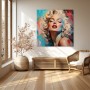 Glamour-Porträt in Farbe als Wandbild und Poster