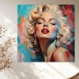 Glamour-Porträt in Farbe als Wandbild und Poster
