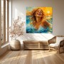 Sonnenfreude am Meer – Wandbild auf Gallery Leinwand