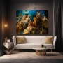 Barocke Meeresallegorie als Gallery Leinwand & Acrylbild