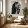 Ausdrucksstarkes Frauenporträt – Wandbild als Fine Art Print
