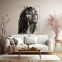 Ausdrucksstarkes Frauenporträt – Wandbild als Fine Art Print