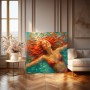 Sommerleuchten im Wasser – Leinwand Wandbild