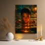 Mystische Wasserblicke – Wandbild als Acrylglasbild