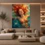 Sonnenwasser – Wandbild als Gallery Leinwand
