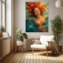 Sonnenwasser – Wandbild als Gallery Leinwand
