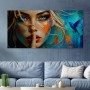 Geheimnisvolle Muse – Wandbild als Acrylglasbild