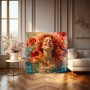 Sommerblüte im Wasser – Wandbild als Gallery Leinwand