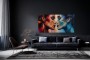 Expressive Begegnung als Leinwandbild und Acrylglasbild