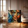 Geheimnisvolle Augen – Wandbild als Fine Art Print