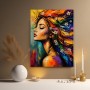Farbenwind der Blüten – Leinwand & Wandbild