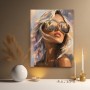 City Glow Modernes Wandbild als Acrylglasbild