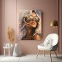 City Glow Modernes Wandbild als Acrylglasbild