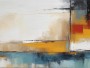 Abstrakte Balance – Wandbild als Gallery Leinwand