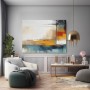 Abstrakte Balance – Wandbild als Gallery Leinwand