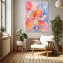 Blütenpoesie in Pastell – Leinwand & Acrylbild