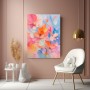 Blütenpoesie in Pastell – Leinwand & Acrylbild