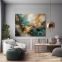 Dynamische Farbwelten – Abstraktes Wandbild als Gallery Leinwand