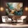 Dynamische Farbwelten – Abstraktes Wandbild als Gallery Leinwand