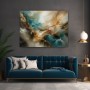 Dynamische Farbwelten – Abstraktes Wandbild als Gallery Leinwand