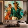 Mediterrane Eleganz – Wandbild als Gallery Leinwand