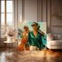 Mediterrane Eleganz – Wandbild als Gallery Leinwand
