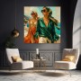 Mediterrane Eleganz – Wandbild als Gallery Leinwand