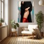 Sinnliche Eleganz – Acrylbild & Luxus Wandbild