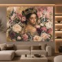 Königin der Rosen – Wandbild als Gallery Leinwand