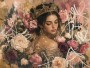 Königin der Rosen – Wandbild als Gallery Leinwand