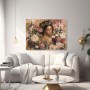 Königin der Rosen – Wandbild als Gallery Leinwand